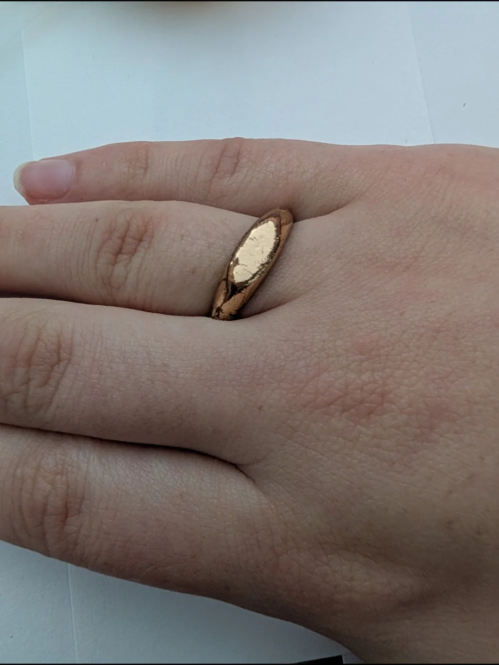 Gold-Tone Base Ring - Picture 3 of 3